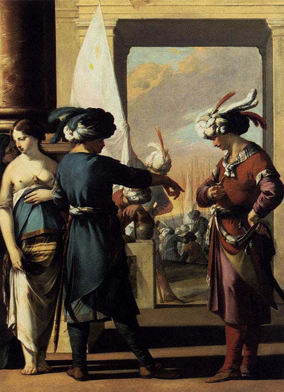 Cyrus Announcing to Araspaas that Panthea has Obtained his Pardon